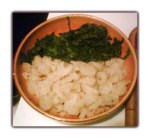 Epinards et Topinambours