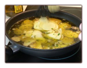 Friture des pommes de terre