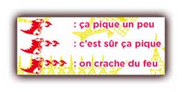 Les trois flammes c'est pas du chiqué !