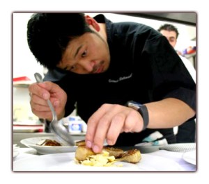 "Kei" Matsuhima, jeune chef francofile et inspiré.