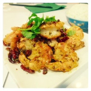 Crevettes au sel et au poivre