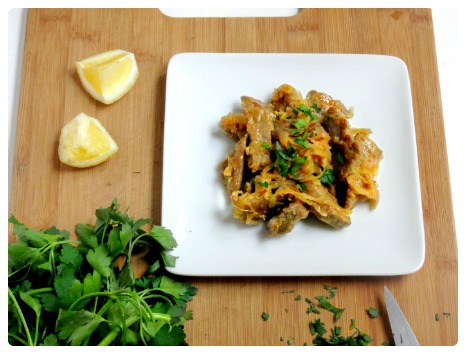 Foie de Veau à la Vénitienne