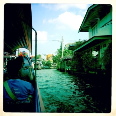 Long Tail Boat sur les klongs de Bangkok