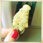 Tempura de sauge aux anchois