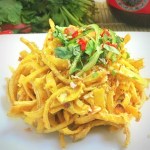 Salade de fleurs de bananiers