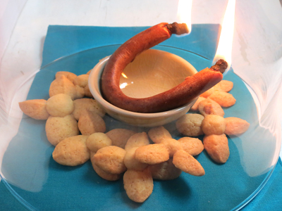 Bougie pour fumer les desserts