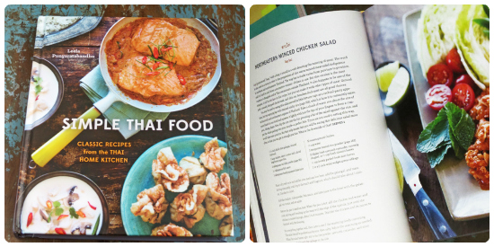 Livre de recettes de cuisine thäïlandaises