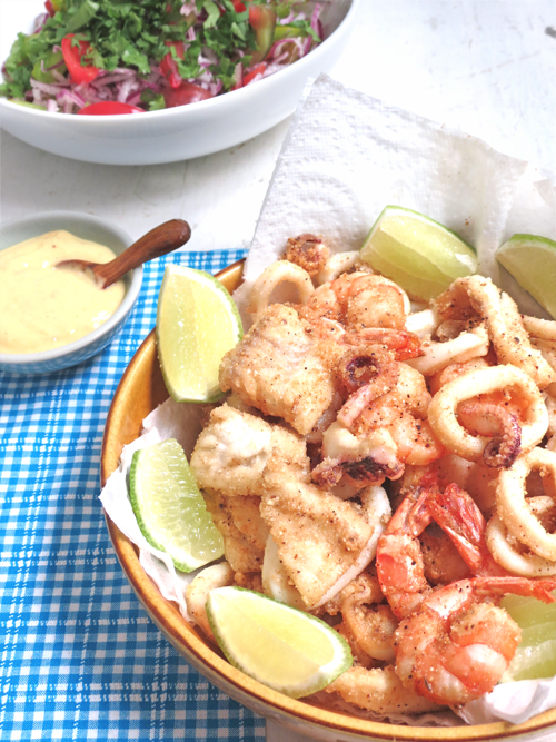 Jalea, fritto misto péruvien