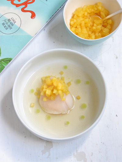 Saint Jacques dashi David Chang